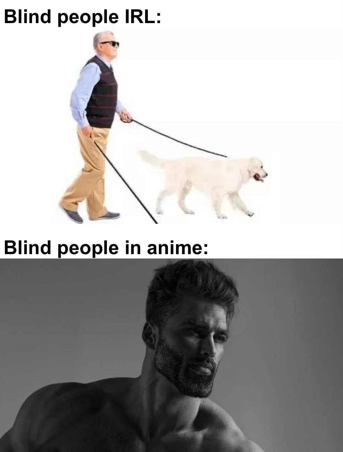 Blind people IRL /&nbsp;Blind people in anime