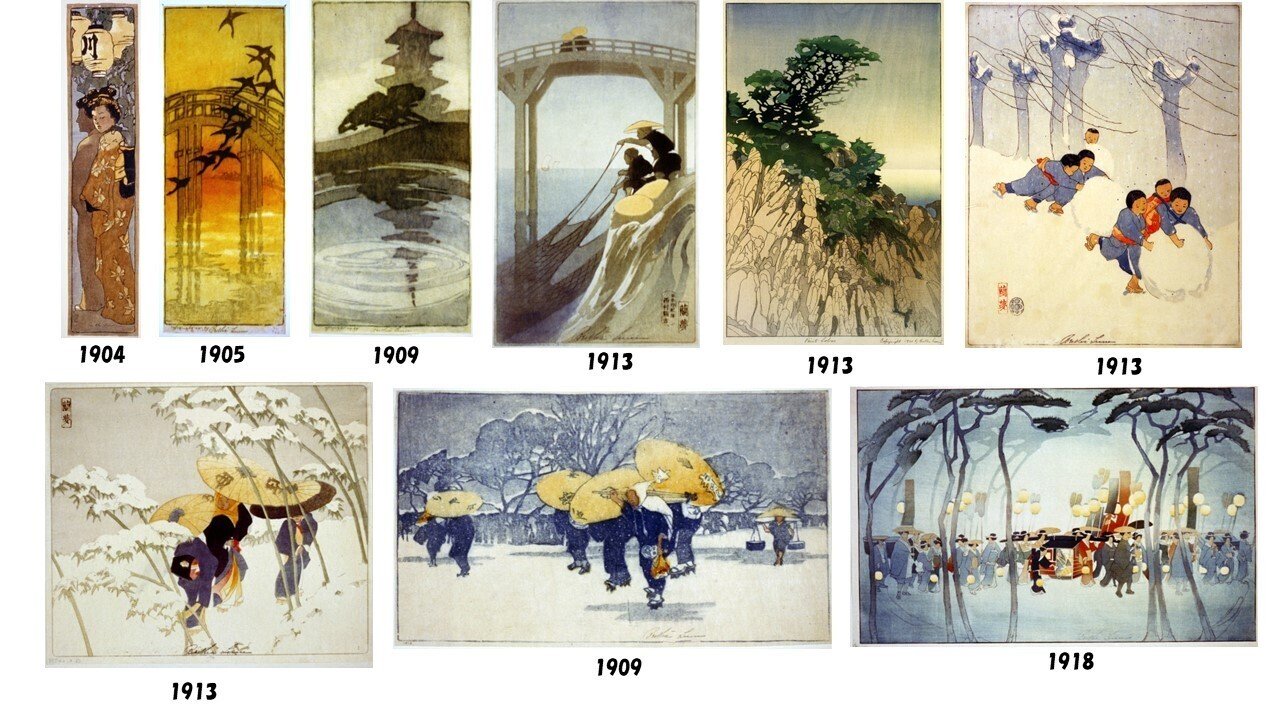 新版画展＞千葉市美術館 その5. 第一世代の外国人作家 バーサ・ラムの