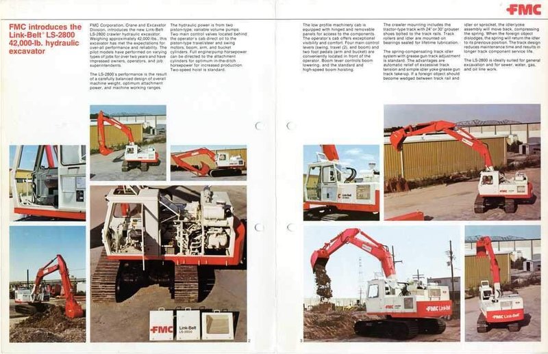 LINKBELT FMC LS2800｜建設機械化ライブラリー