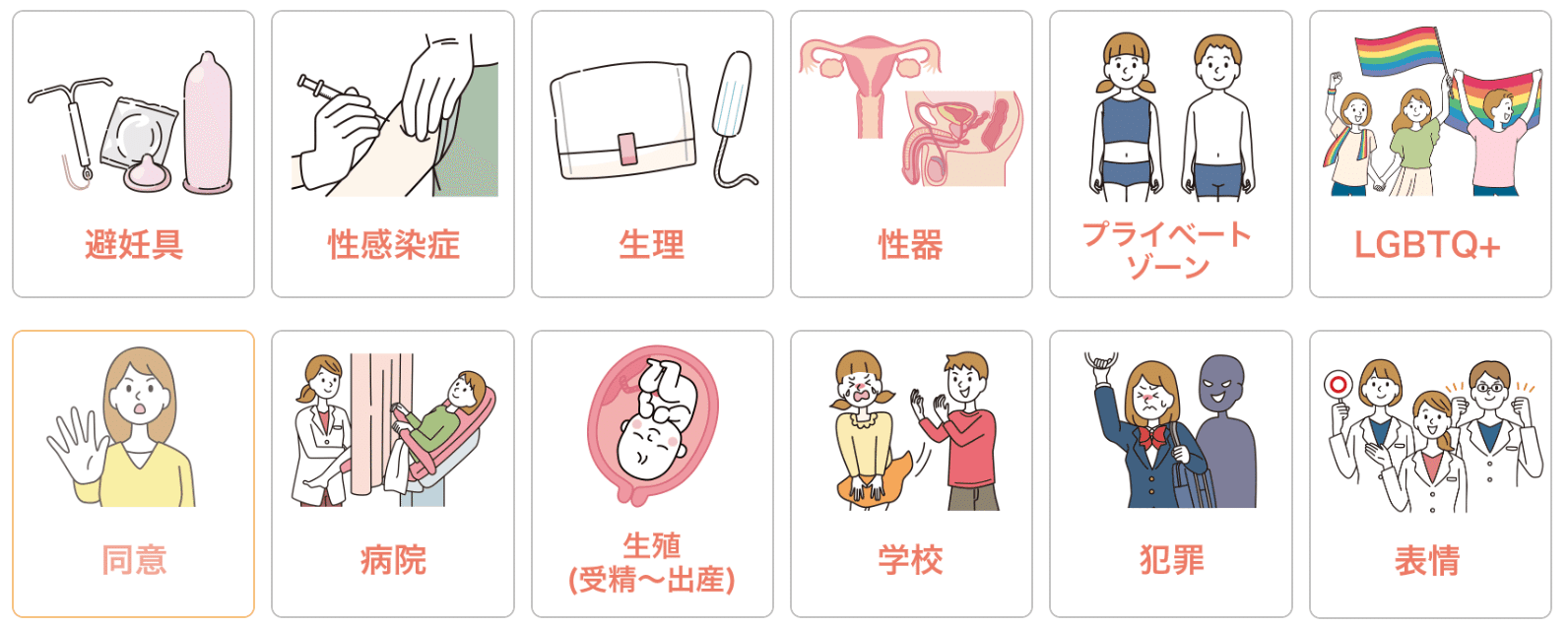 フリー素材ダウンロード時の形式選択と圧縮方法の説明画像