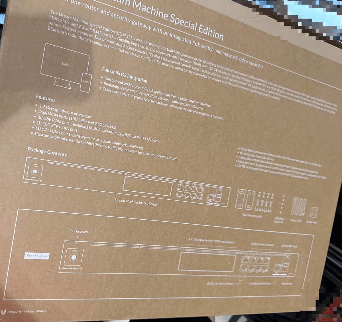 Ubiquiti Dream Machine Special Edition がきたよ｜hikky