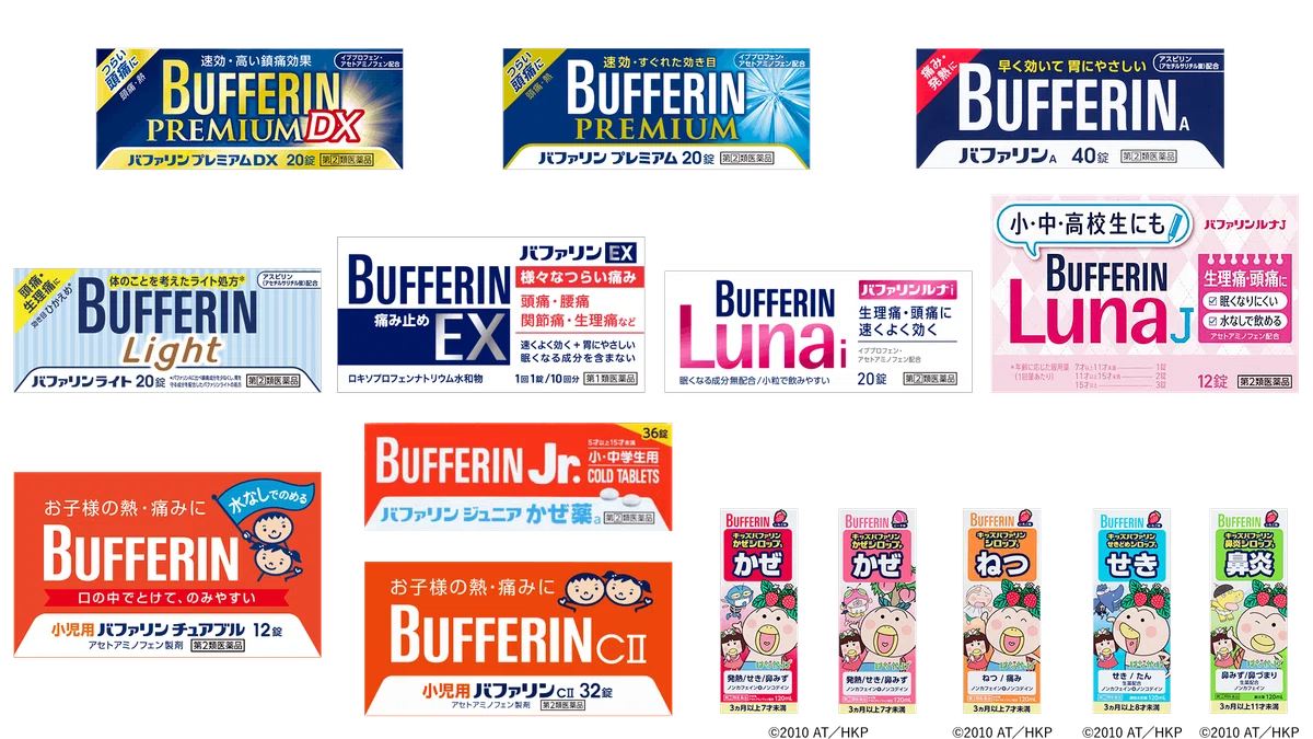 バファリンがライオン製品って知ってた？痛みを我慢しないで豊かな毎日