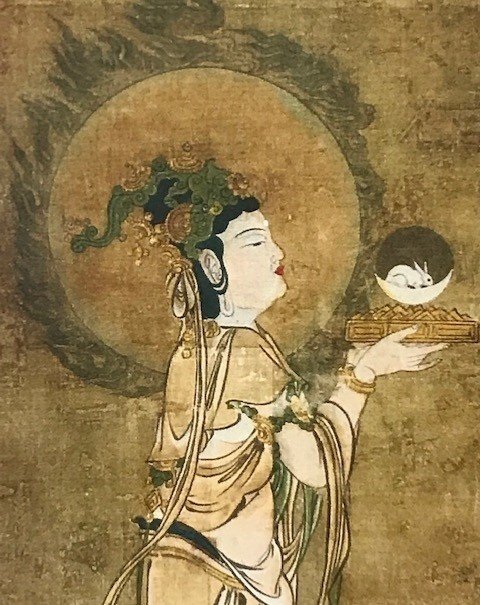 来年は、月天の光明を期待 【曼陀羅アート Ⅰ】｜達磨の眼【本伝統文化