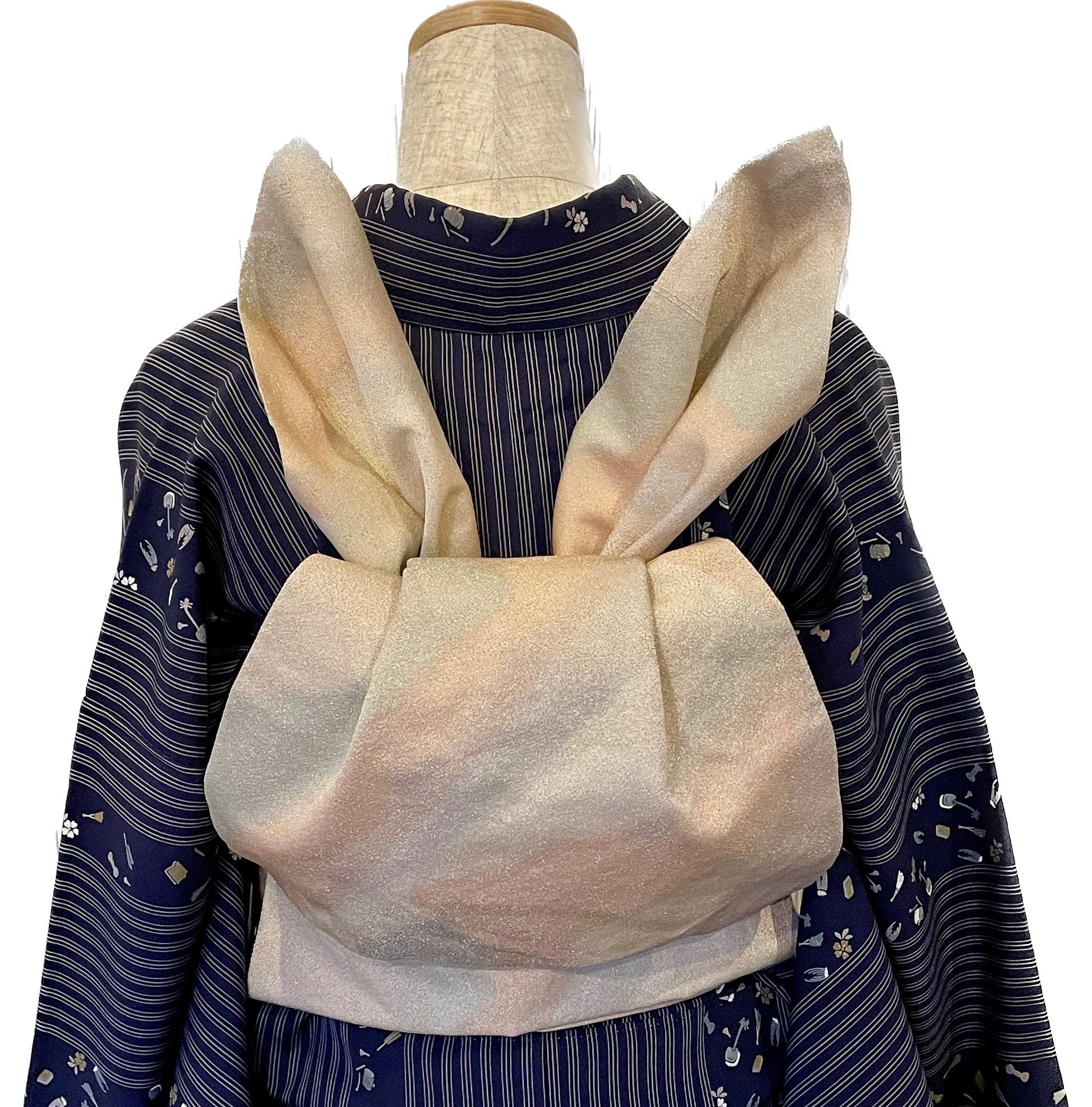 忘新年会の華になれ！【創作帯結び】ウサギ🐰袋帯編2022｜せん