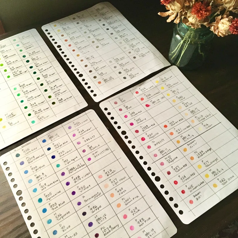 Santa Bell Note 色鉛筆。どう収納するか、やってみた|Sanibel|note