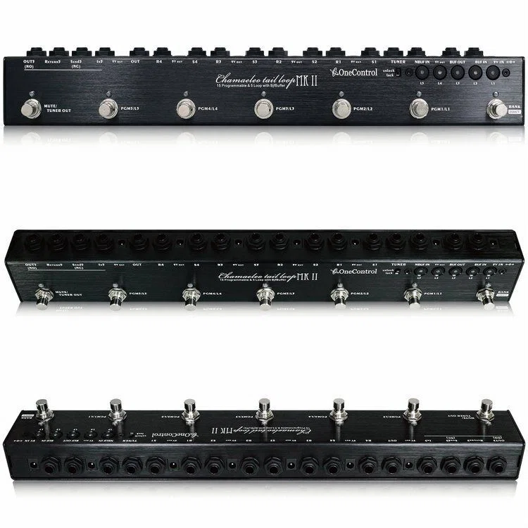 Scott Ian of Anthrax is using the One Control Chamaeleo Tail Loop