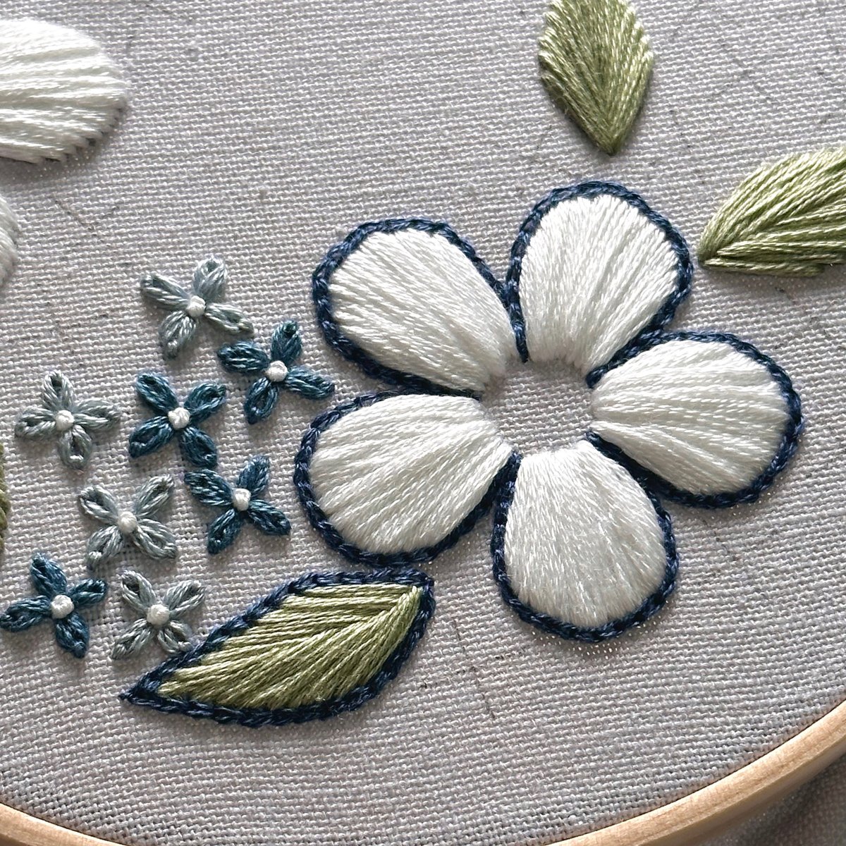おすすめ❗️lコットン刺繍生地とドビー織のクロスセット 欲しく
