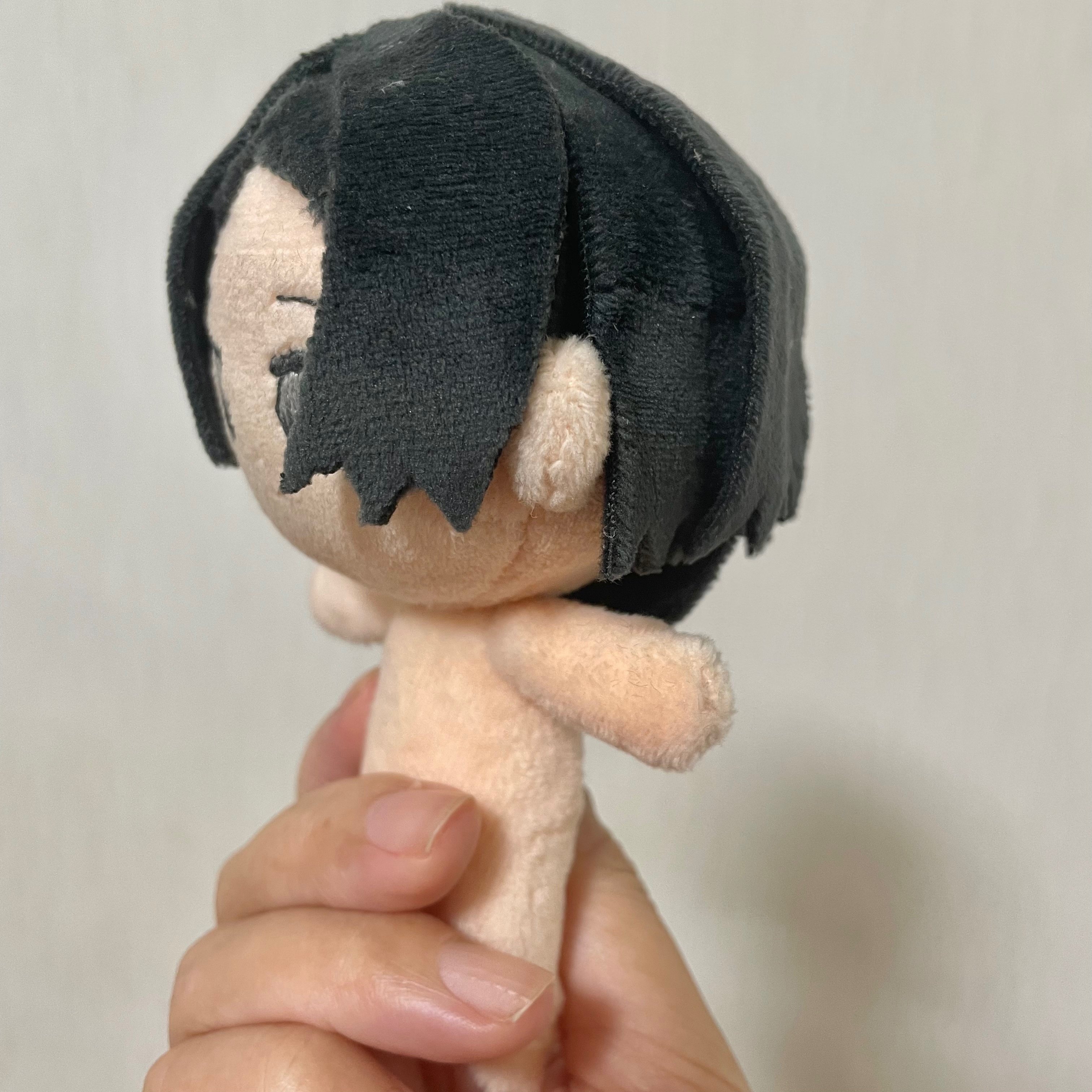 狼耳ウルフカットくん 無属性ぬい 自作ぬい ハンドメイド ぬいぐるみ