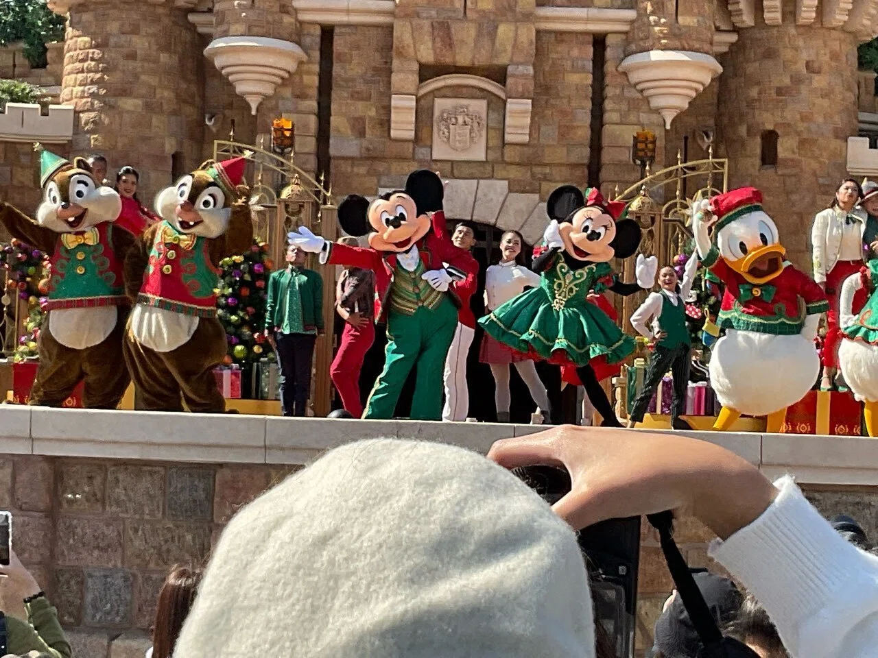 香港レポ】早速ショーデビュー！？香港ディズニーランドのクリスマス