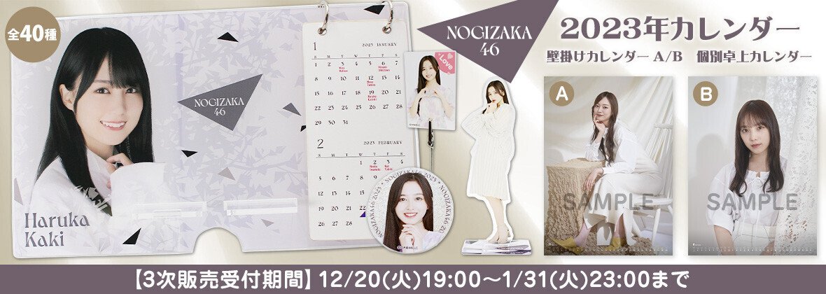 乃木坂46 川崎桜　2023年　個別卓上カレンダー 乃木坂46 川崎桜 2023年 個別卓上カレンダー 2024年個別卓上