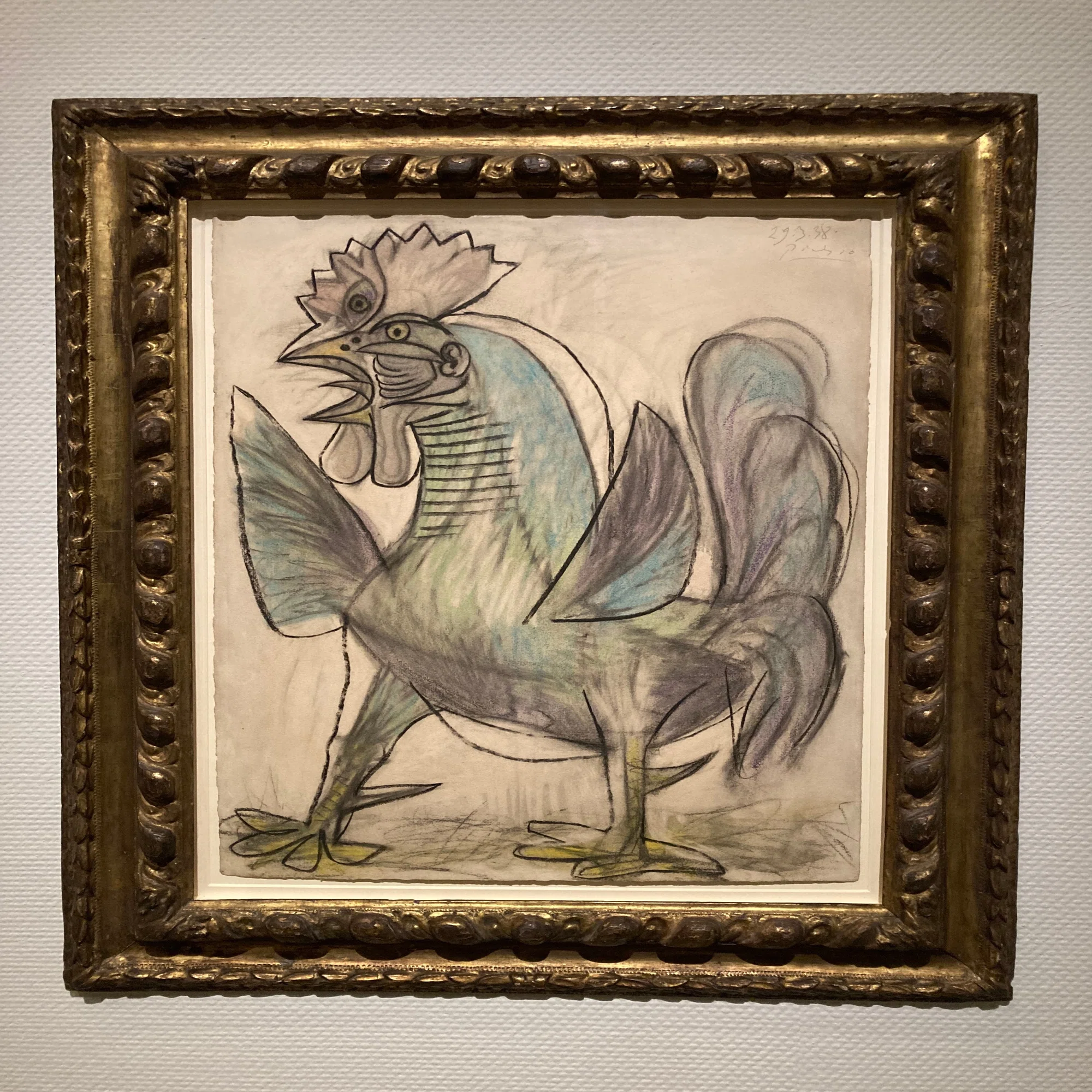 ピカソとその時代」の展示を見てピカソの生きた時代を少し感じてきまし 