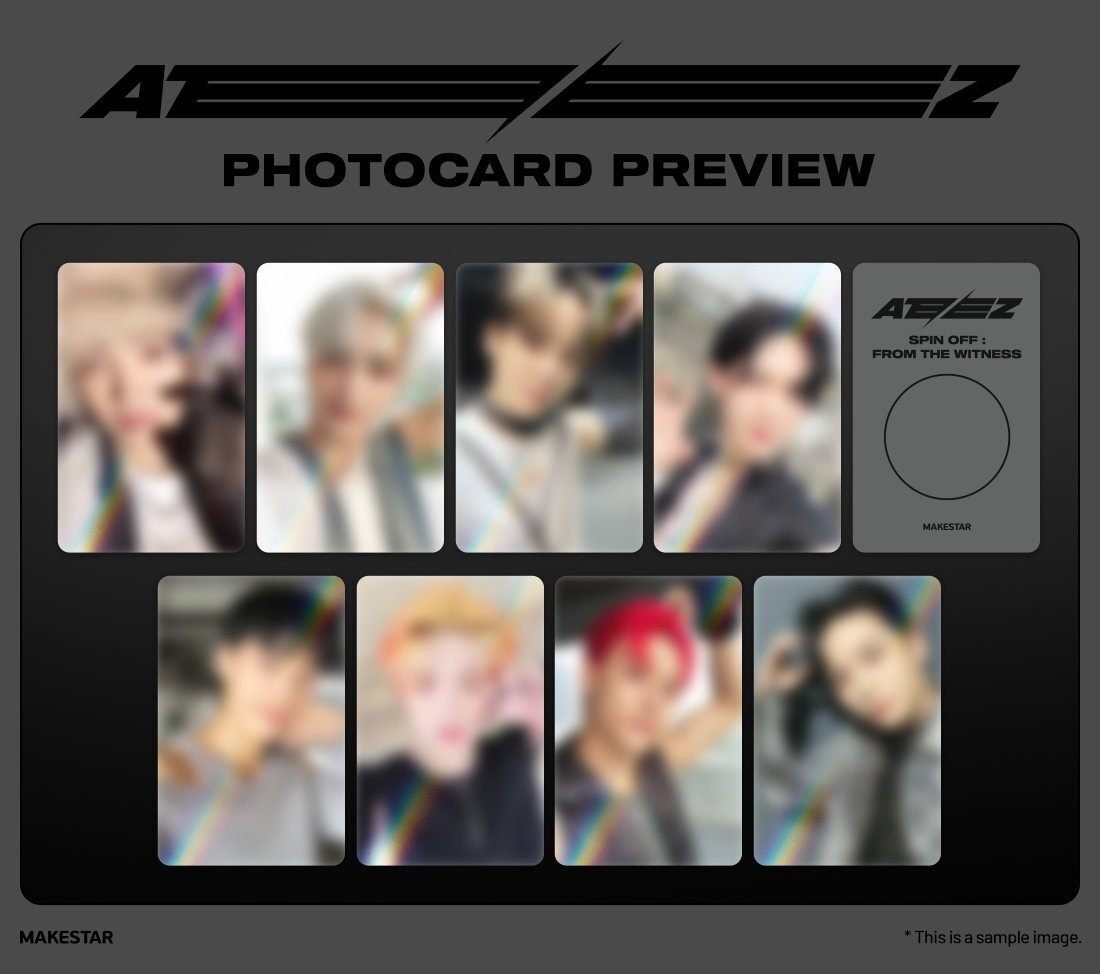 ATEEZ SPIN OFF : FROM THE WITNESS 店舗別特典まとめ|umi ATEEZ SPIN OFF : FROM THE WITNESS 店舗別特典まとめ|umi