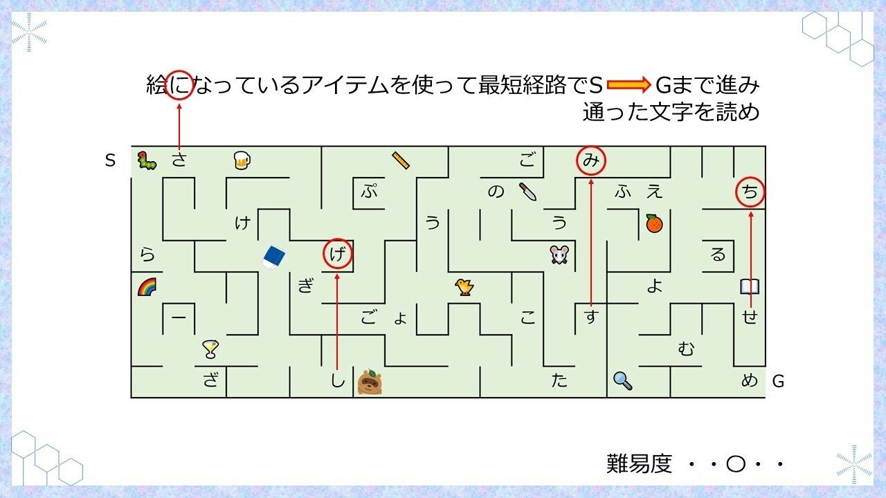 謎解き『asteriddle』Q1の解答解説｜shion* *