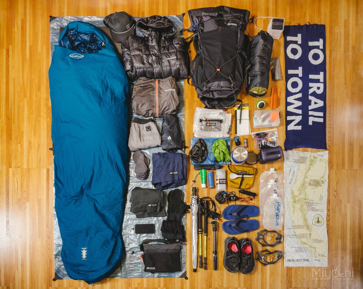 ロングトレイルの歩き方ー装備編（ギア、ウエア、アクセサリーなど  