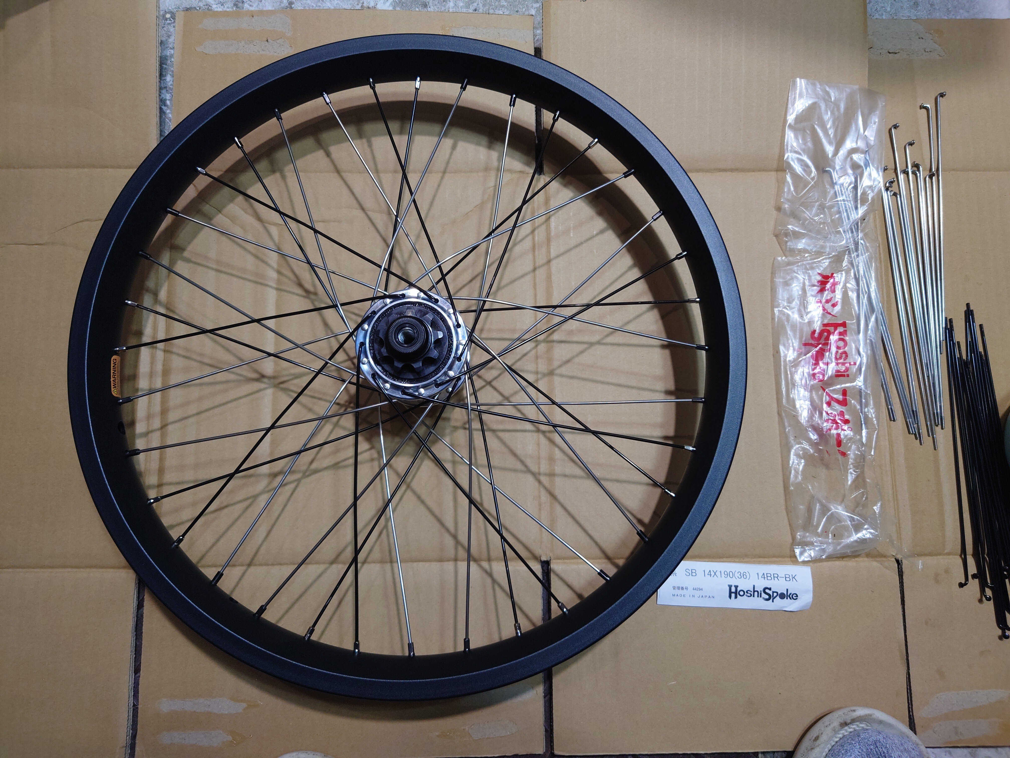 BMX 手組完組フロント・ホイール | iseki な STORE