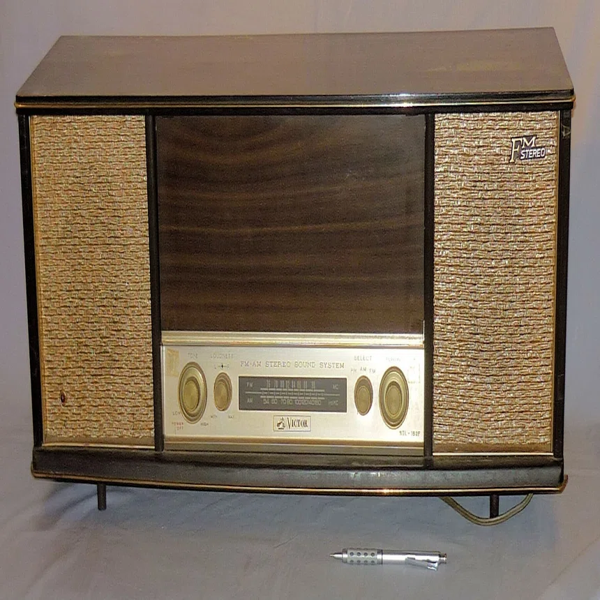 ビクター Victor レコード 昭和レトロ FM 色濃く AM ラジオ STL-426
