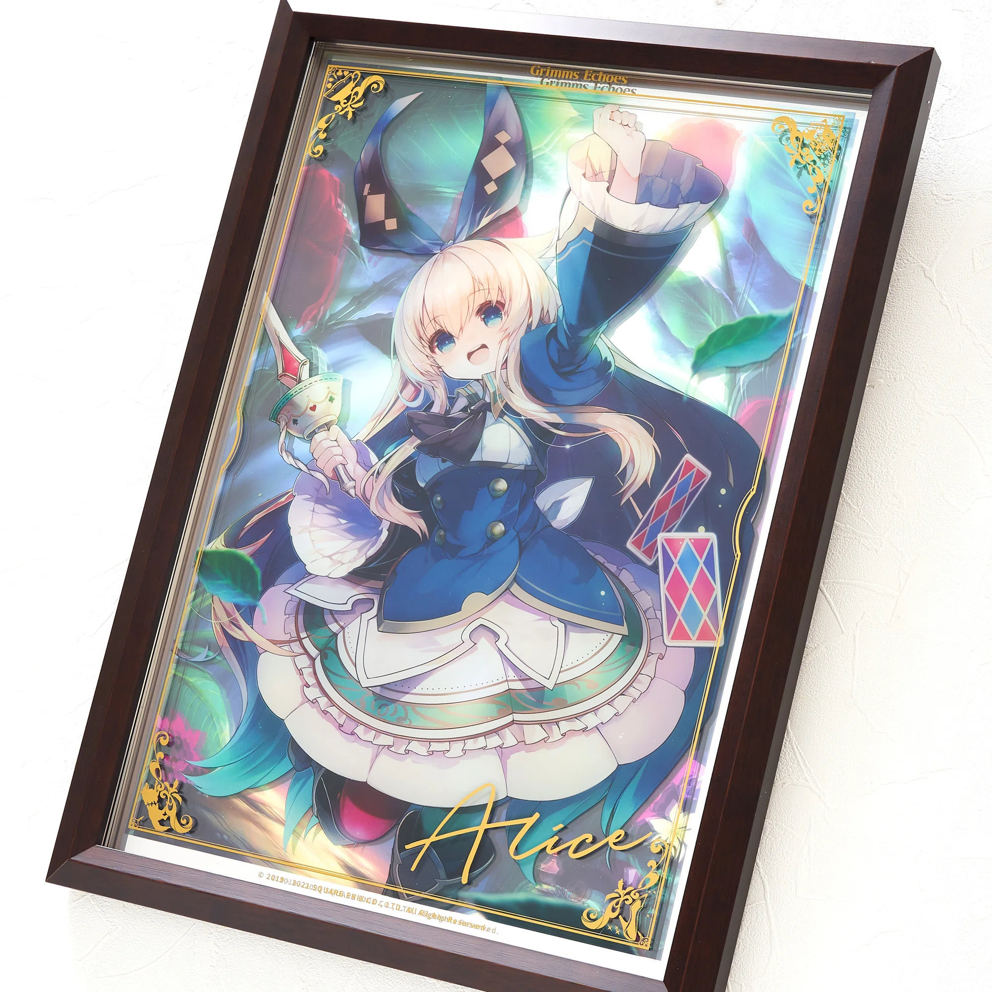 値下げ】グリムエコーズ ARTアクリル 箱の中のアリス 怒れ