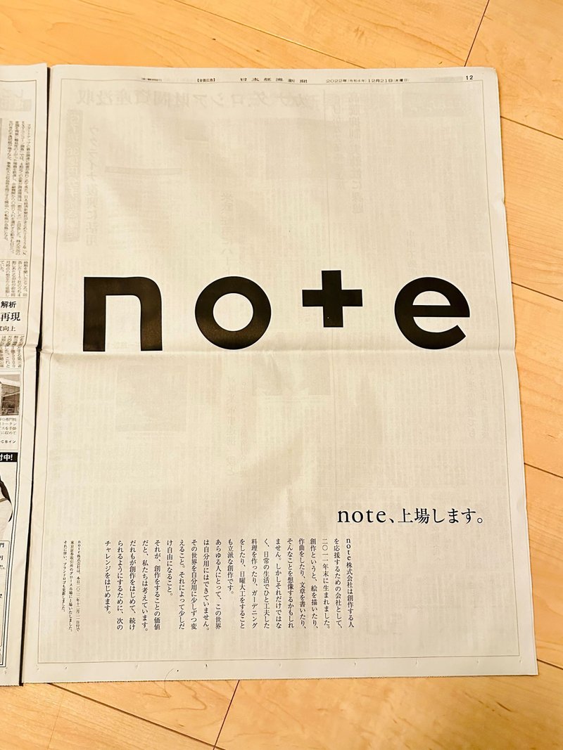 日経新聞の写真