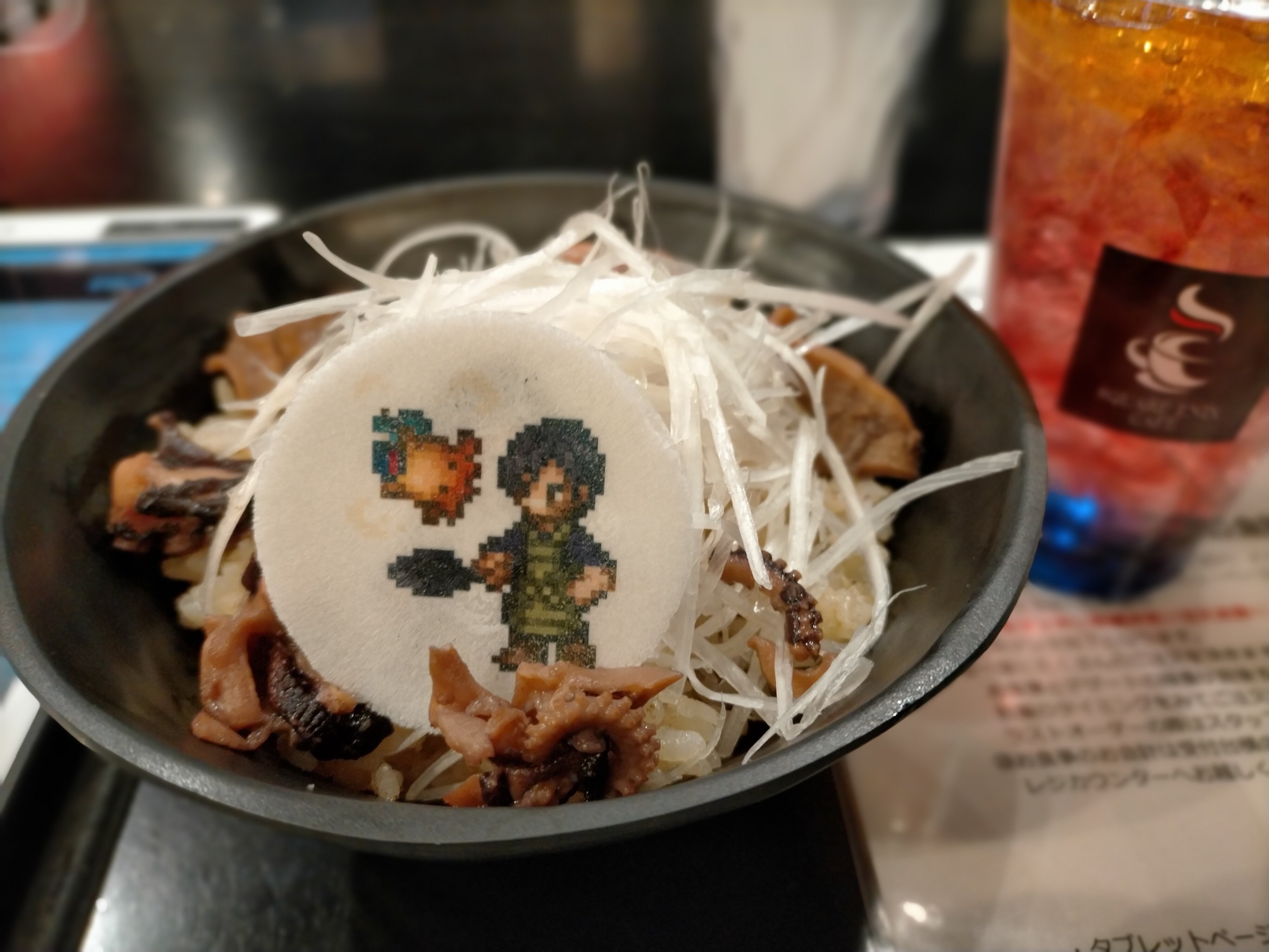 オクトパストラベラー　大陸の覇者　スクエニカフェ　6枚 自分の考えたレシピがコラボカフェに。スクエニカフェ『オクトパス