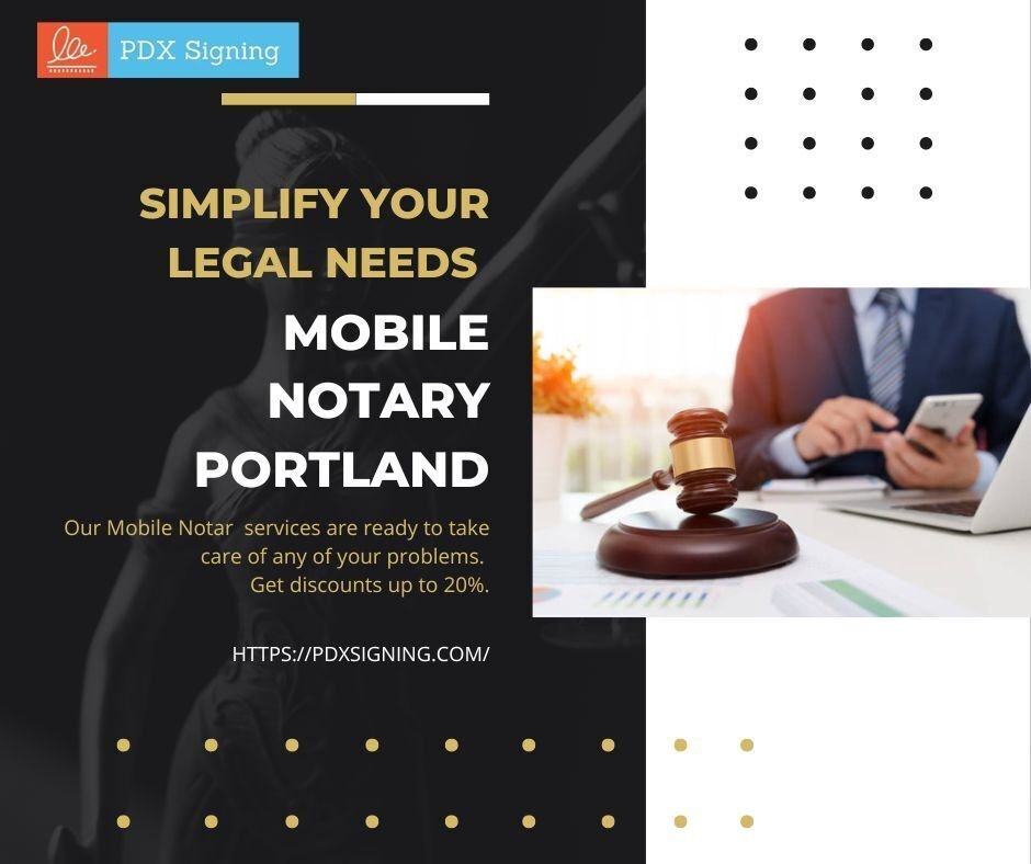 Simplify Your legal needs with pdxsigning｜pdxsigning｜note
