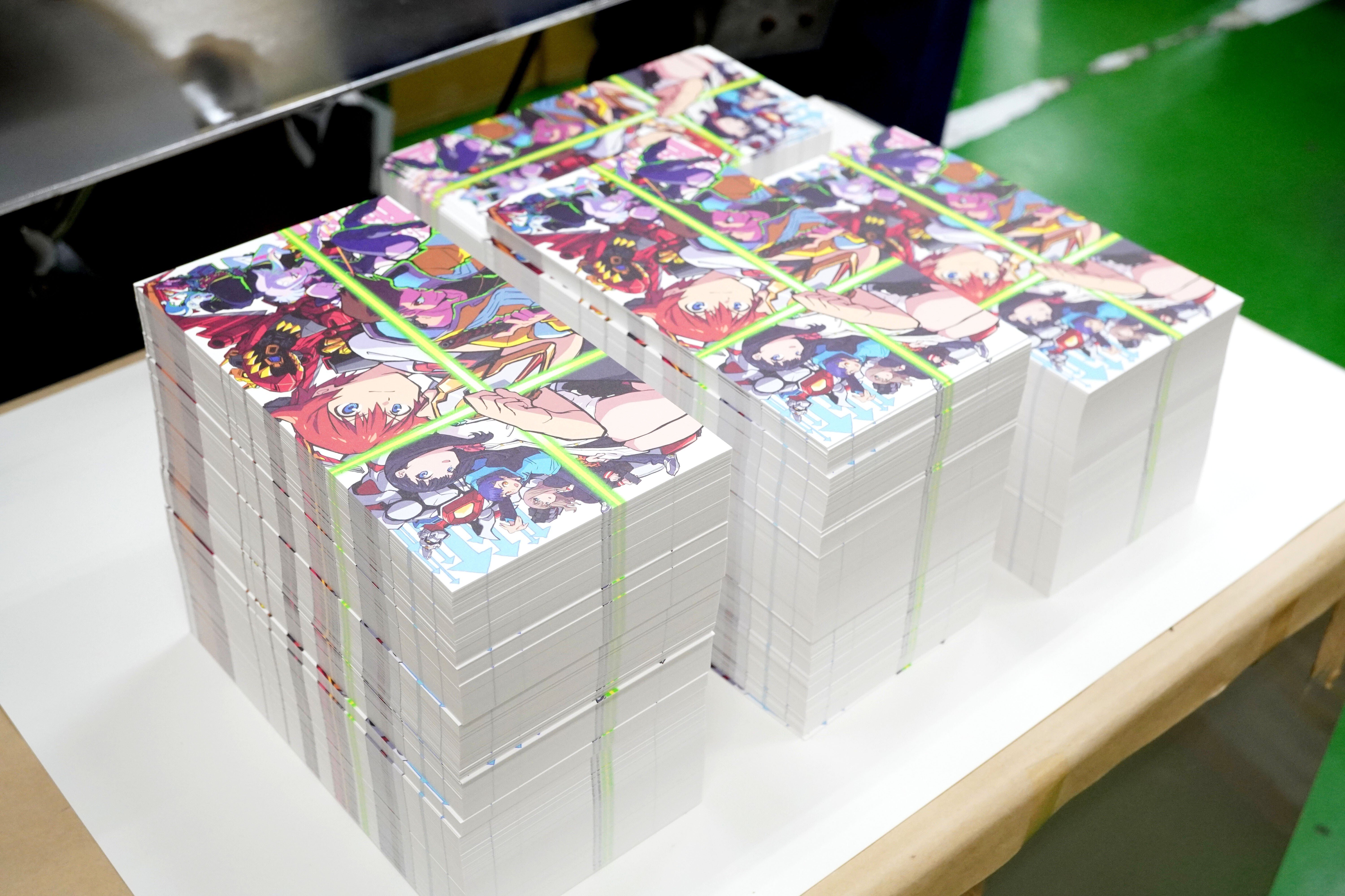 株式会社トリガー 2023年 年賀状 箔押し加工の裏側」｜コスモテック