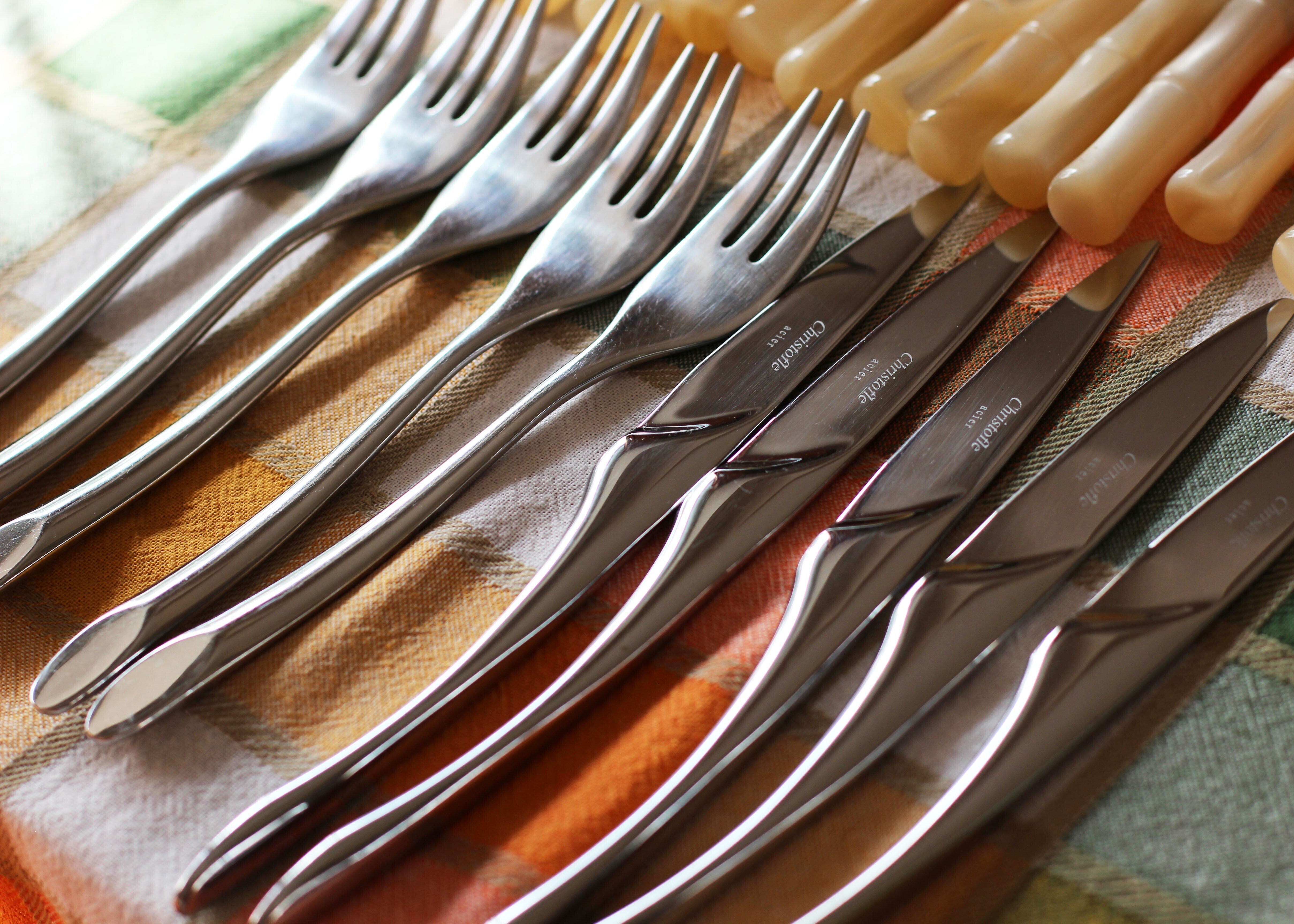 Christofle Acier クリストフル テーブルカトラリー3本セット Christofle Acier クリストフル テーブルカトラリー3本セット