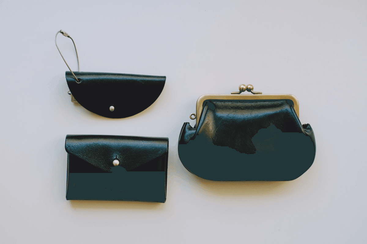 N25 がま口財布 Mサイズ ワイン N25のがま口財布、最高品質の革×デット 【