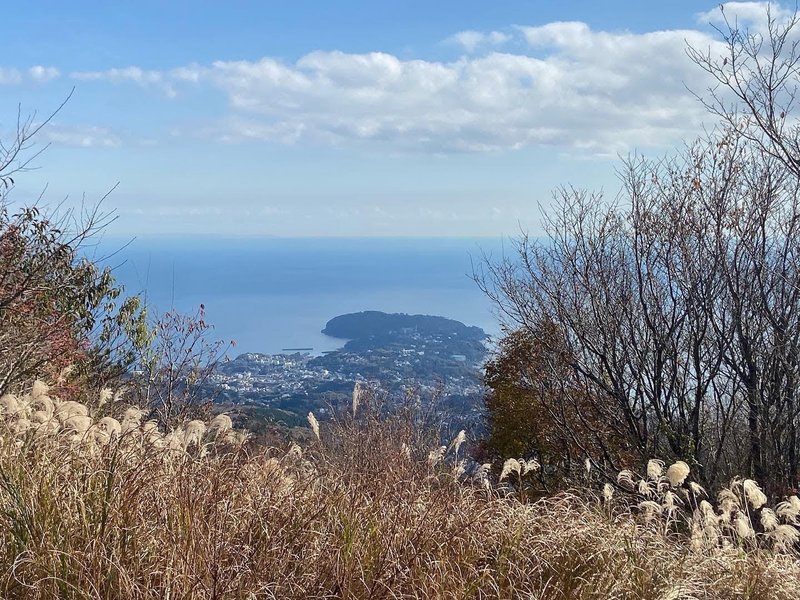 幕山頂上