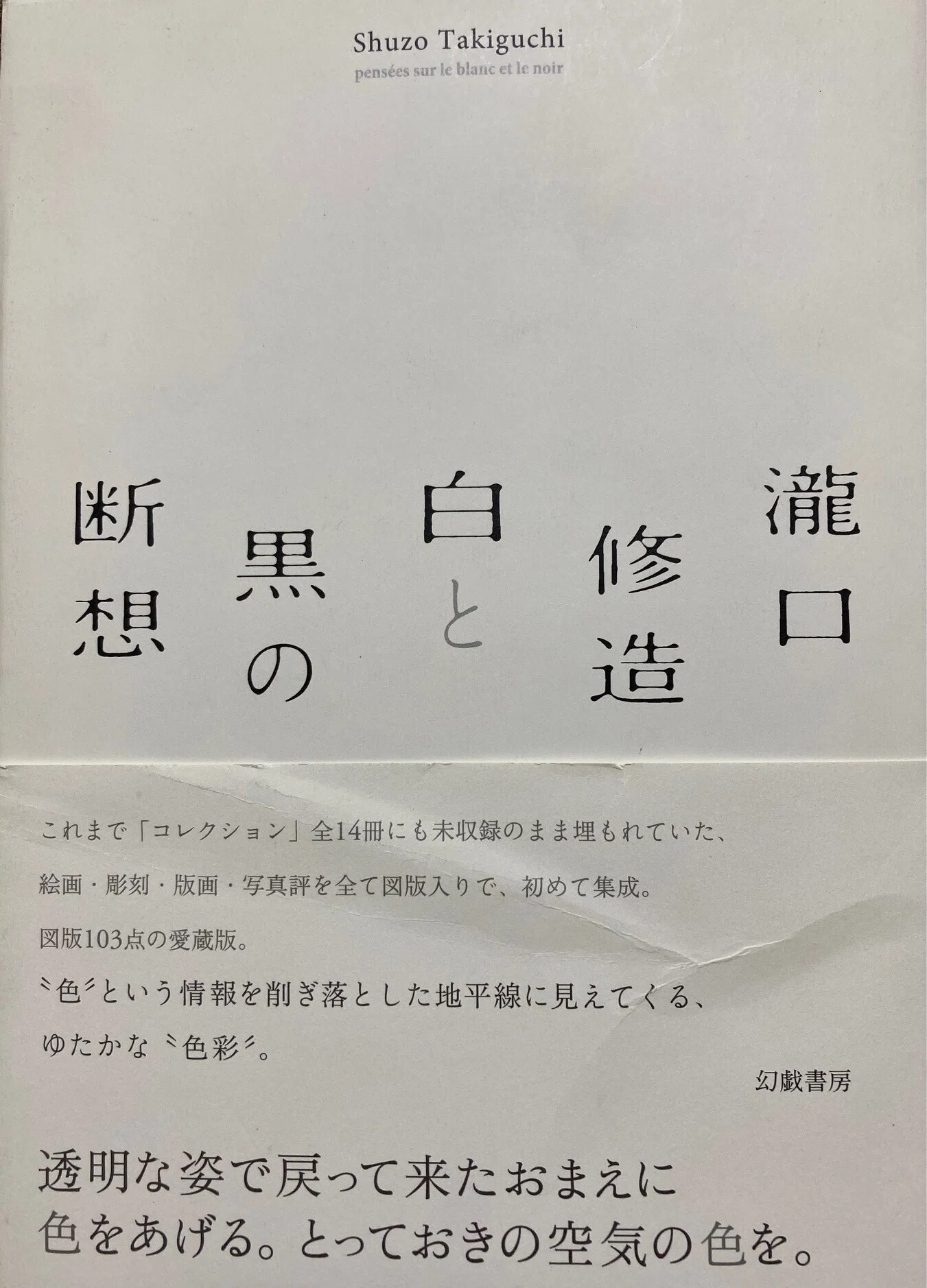 書評＞『白と黒の断想』｜きーやん（木下裕治）