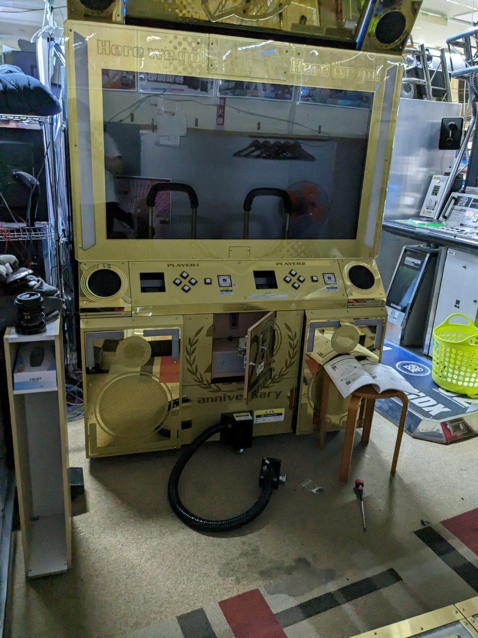 22/12/29 DDR 20th MODEL 金筐体｜WGC_TENCHO