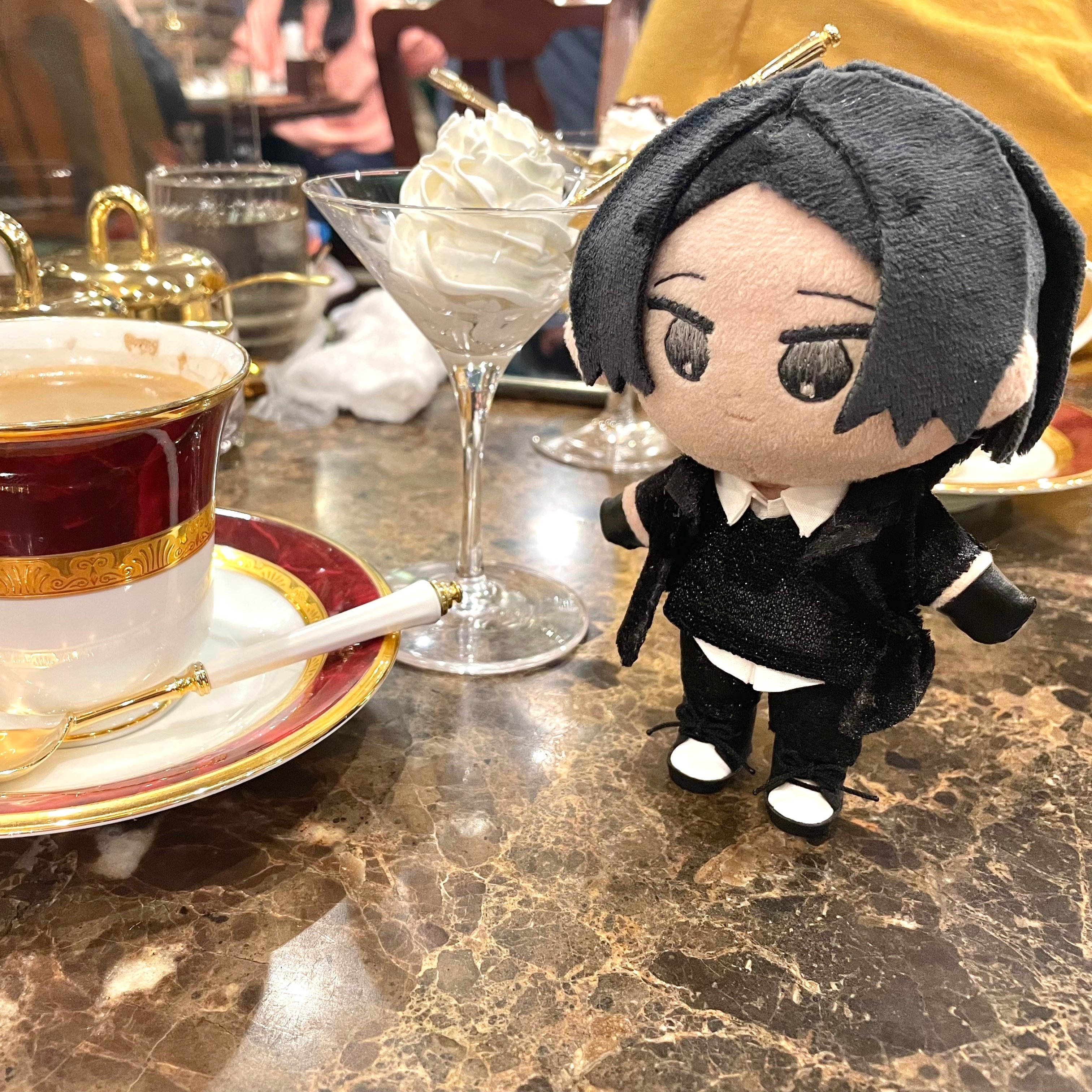 狼耳ウルフカットくん 無属性ぬい 自作ぬい ハンドメイド ぬいぐるみ