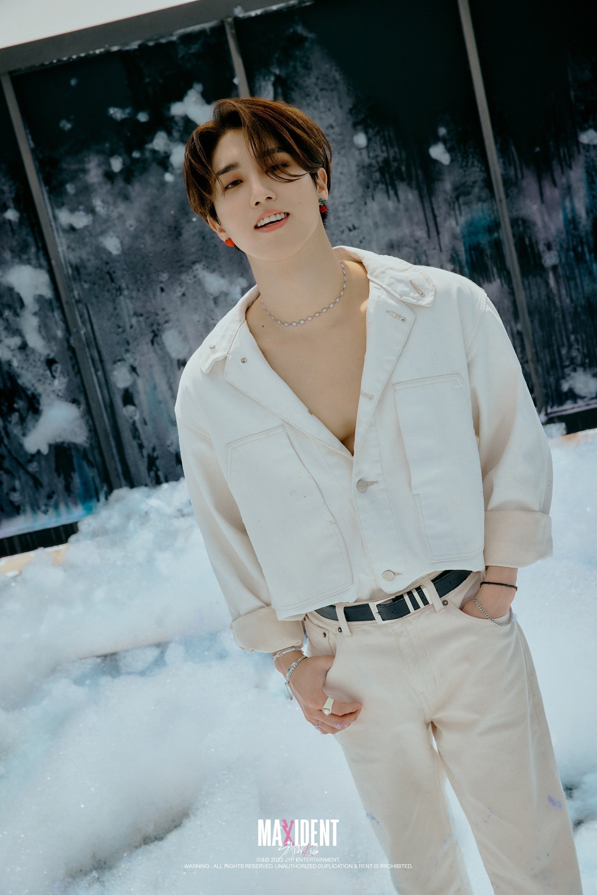 Stray kids スキズ maxident ハンジソン トレカセット straykids ハン