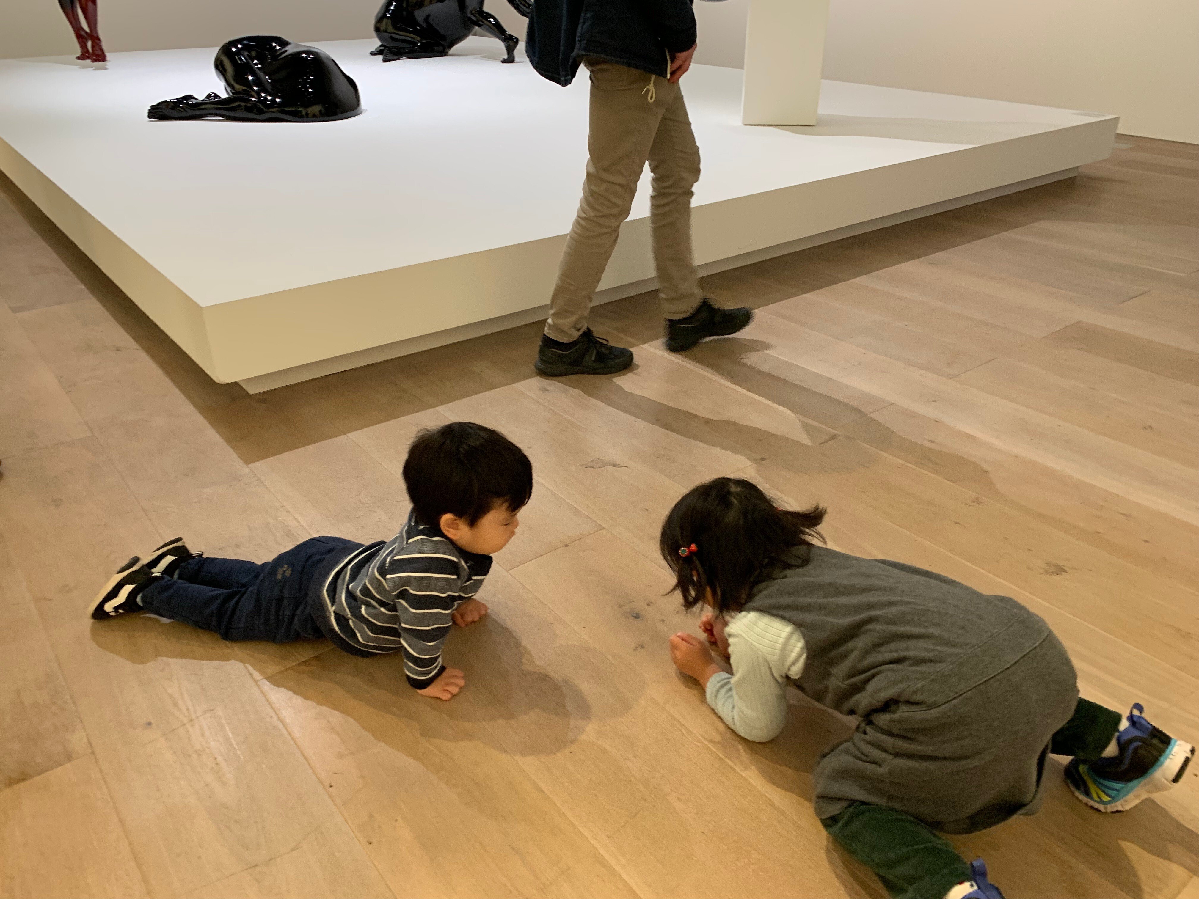 六本木クロッシング2022に、子ども4歳・2歳といった話｜臼井