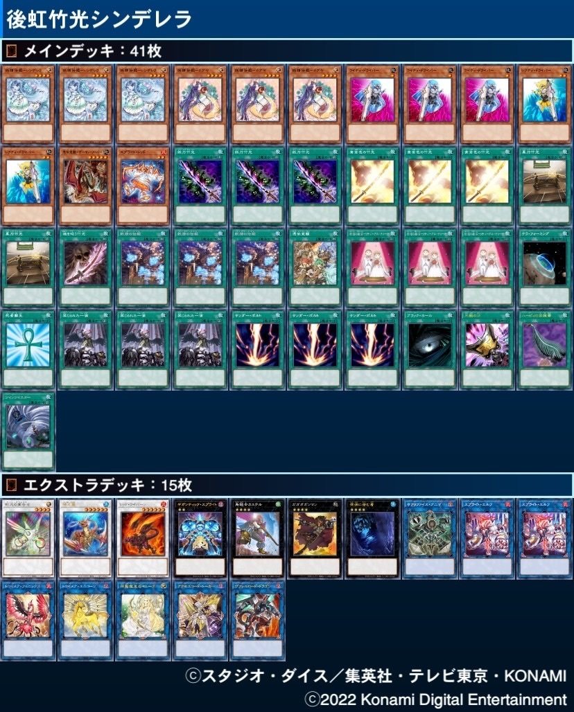 2022年、年を越せるデッキ達｜リトルたろう【遊戯王】