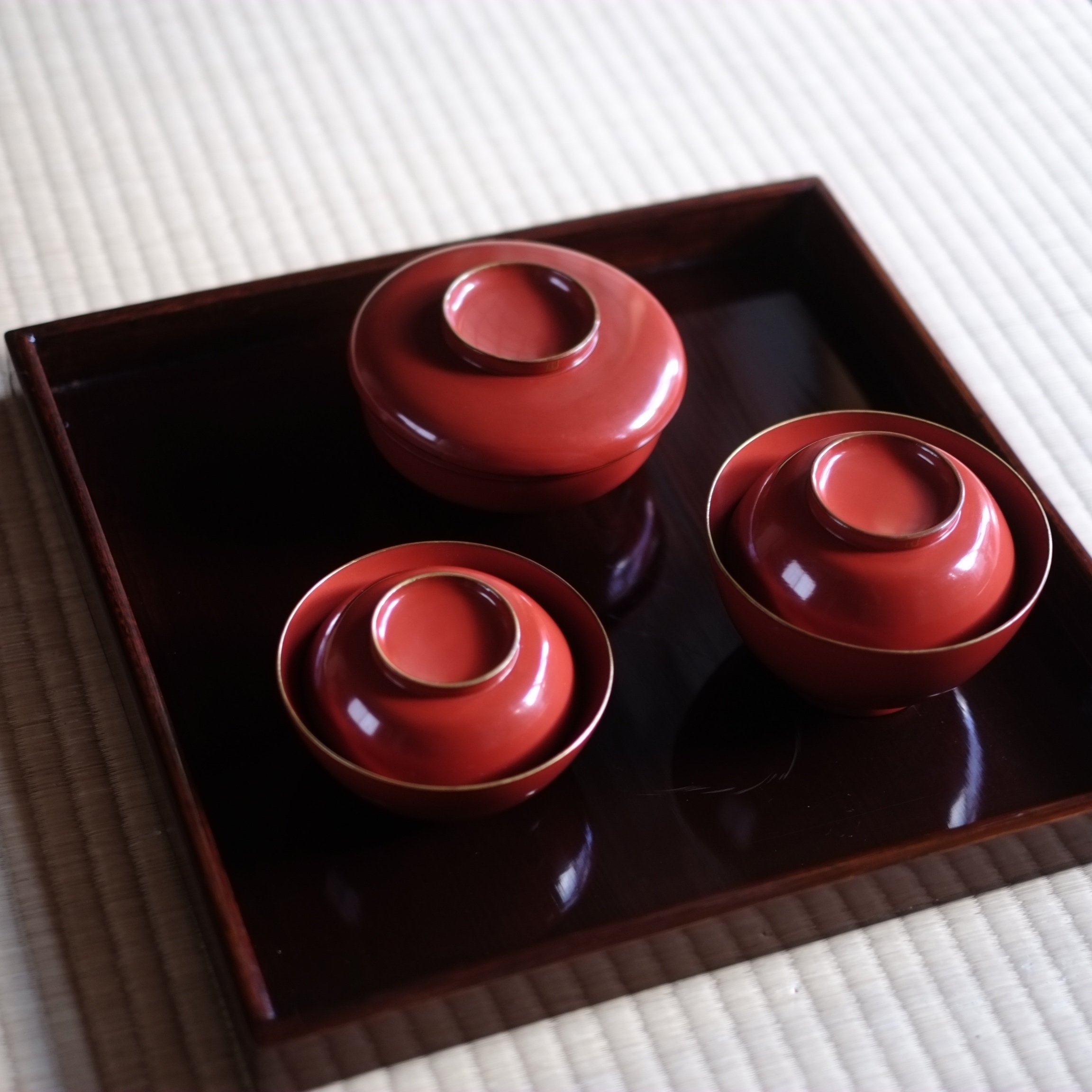 新年の器 〜漆器編〜 沈金・蒔絵・朱椀｜逢季荘