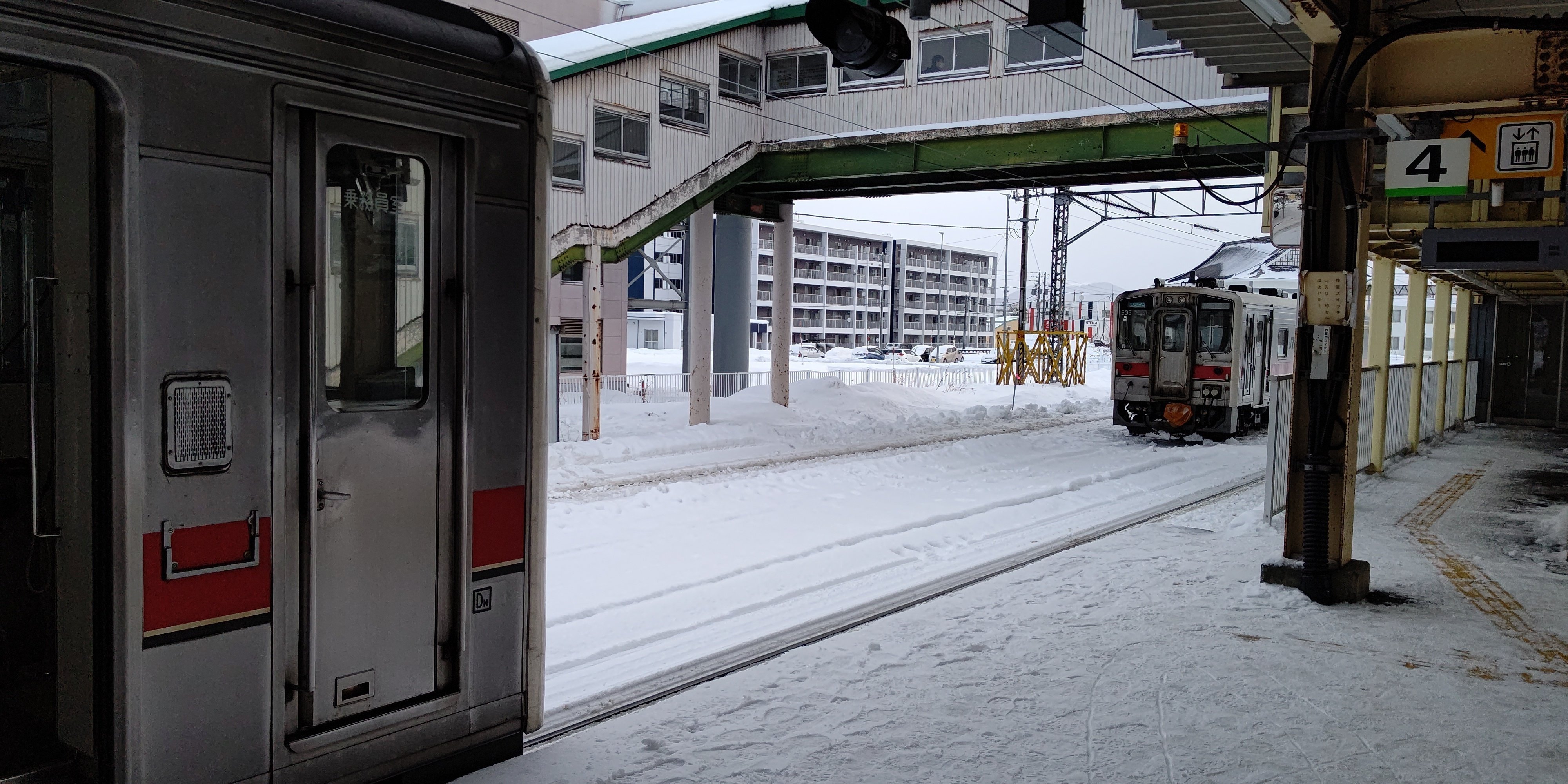 留萌本線】明日萌のクリスマス【レポ】【明日萌駅ロケセット】【恵比島