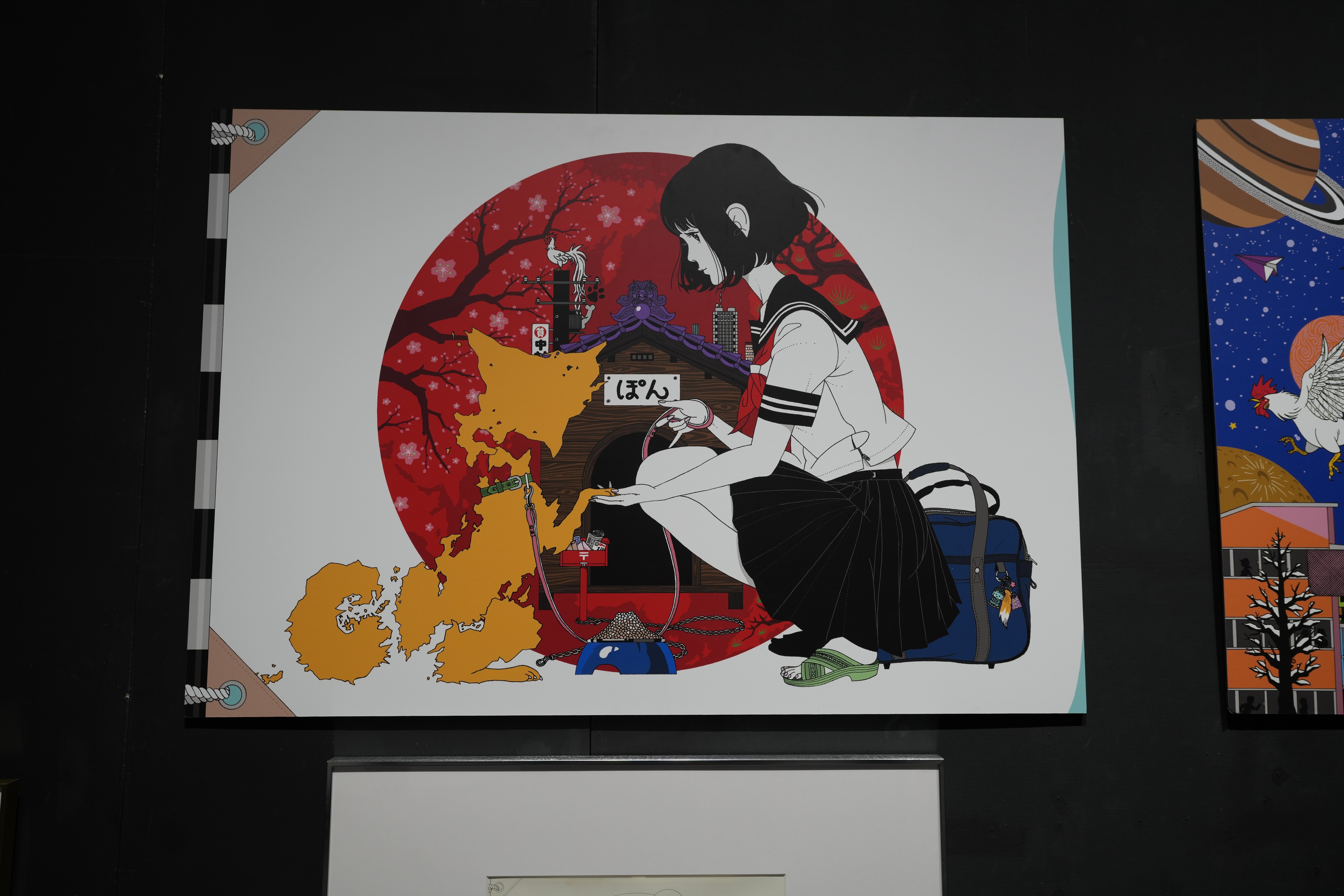 中村佑介20周年展☆横顔の少女が見つめる先｜文化ひろまーれ