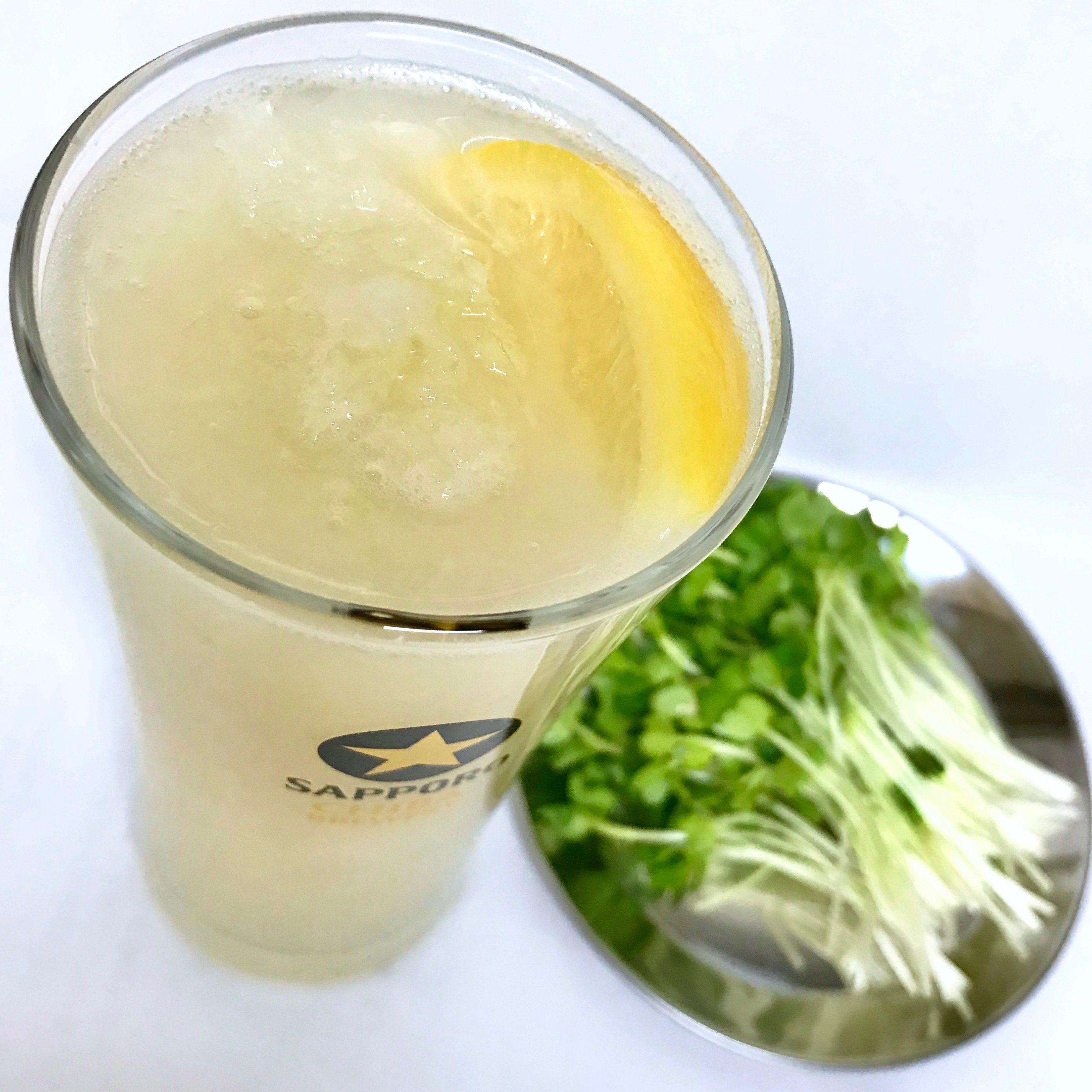 大根おろし」がレモンサワーに擬態した！｜ホルモン☆もいしょう