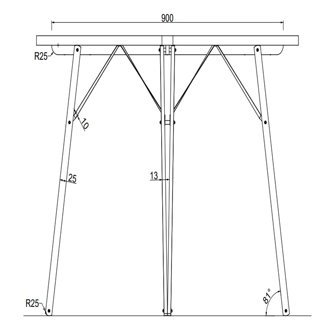 XL-1-2 Kit Table(マイケル・マリオット)もどきのつくり方 / How to