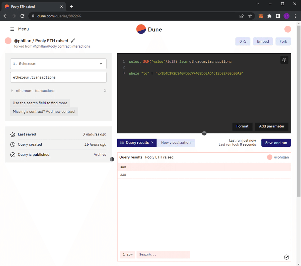 コピペで学べる】Dune Analytics: 初心者向けガイド｜YoshitakaOkayama
