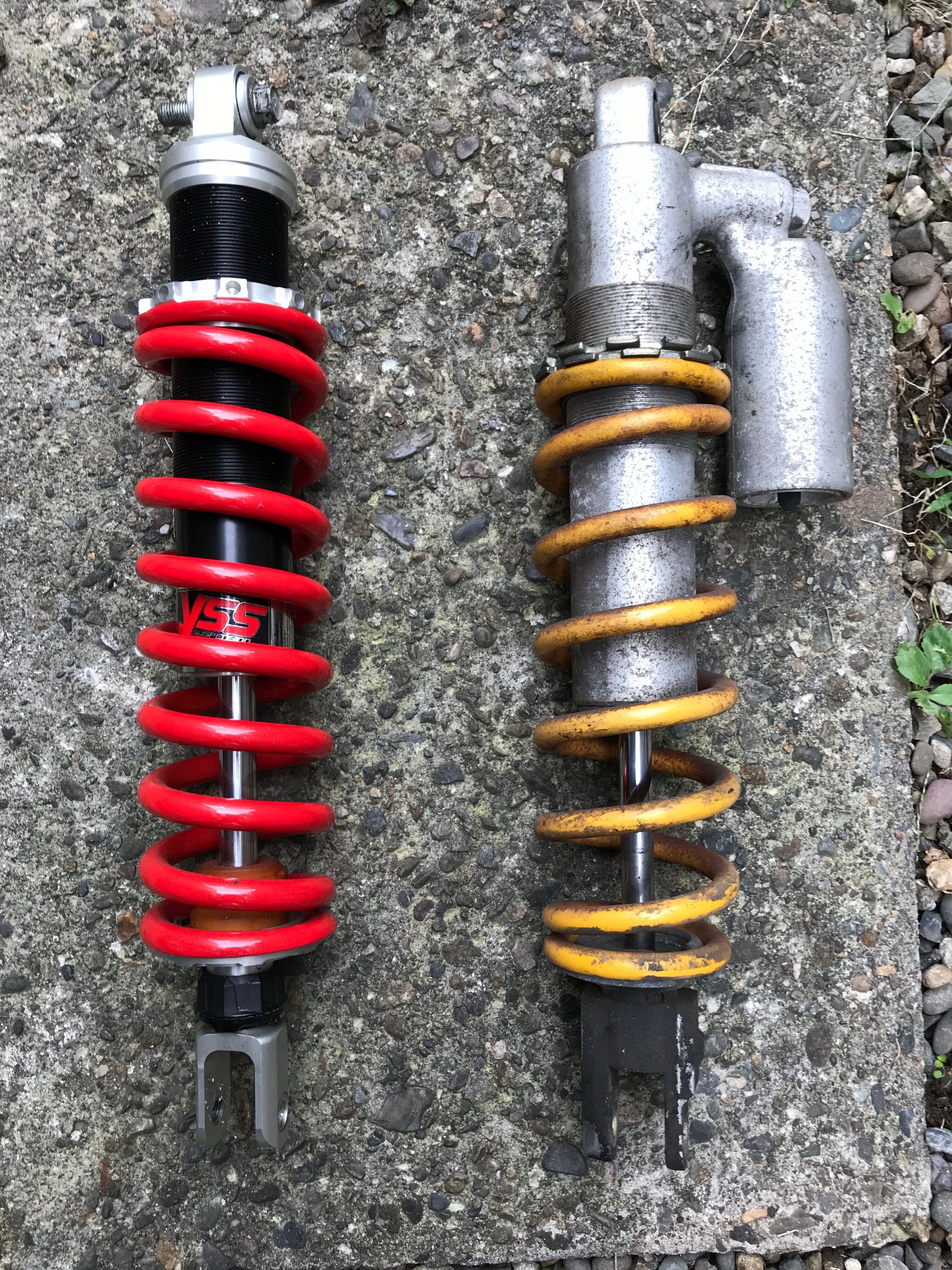 D-TRACKERのサスをYSSに変更する｜chomphoo