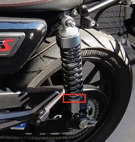 GB350c ローダウン用　サスペンション GB350c ローダウン用 サスペンション ローダウンキット ブラックボディ