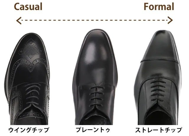 革靴のフォーマル度