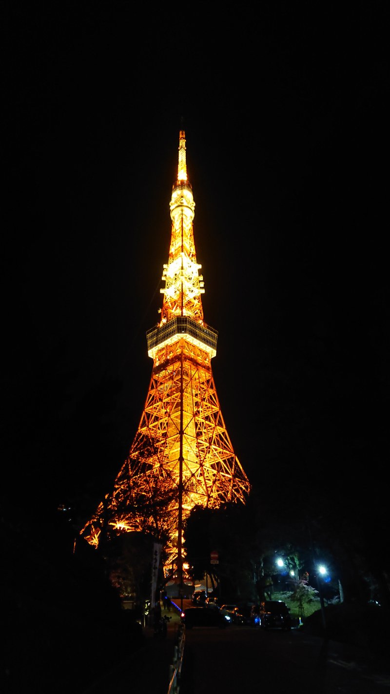 この写真は昨年撮影。今年の最初の満月が明日で、この東京タワーのライトアップも満月仕様になるらしい。