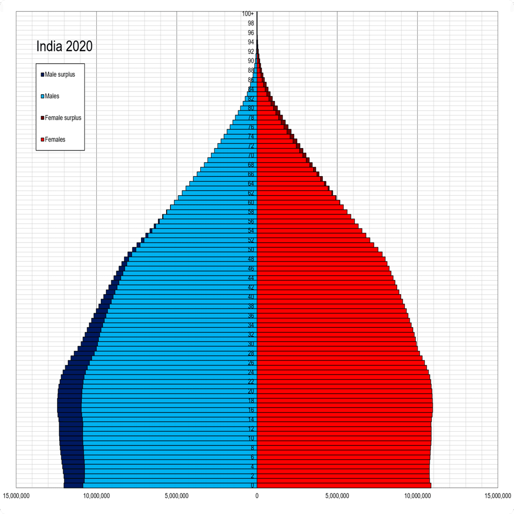 インドの「人口爆発」とは｜瀧波 一誠 ☕️ World-Building Analyst （地理学・世界観分析家）