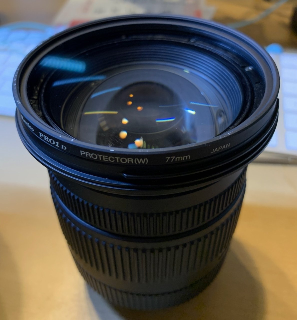 SIGMA 17-50mm f2.8 EX DC OS フィルターオマケ