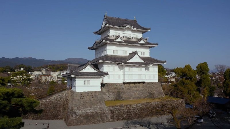 山と歴史の連なる道　三増峠の戦い　小田原城