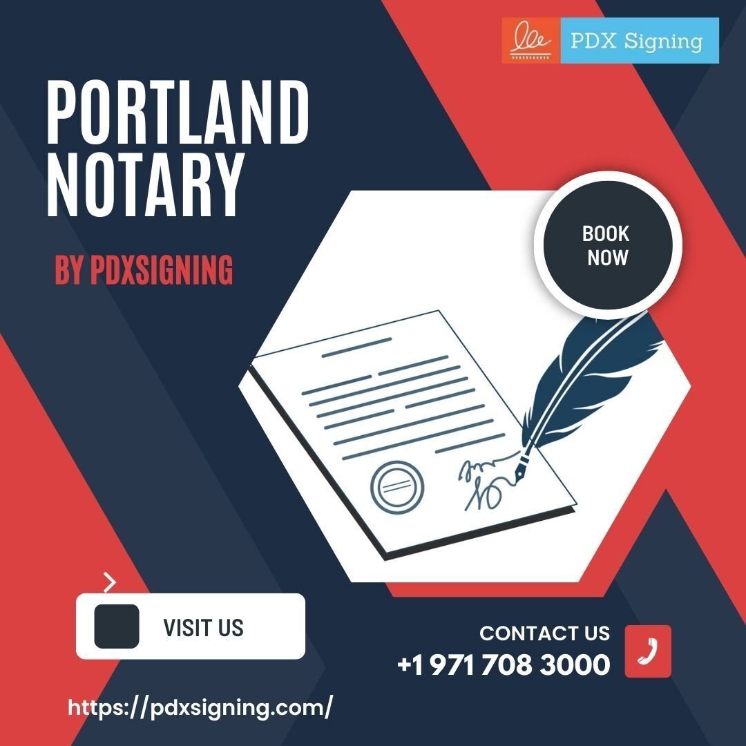 Notary Portland｜pdxsigning｜note