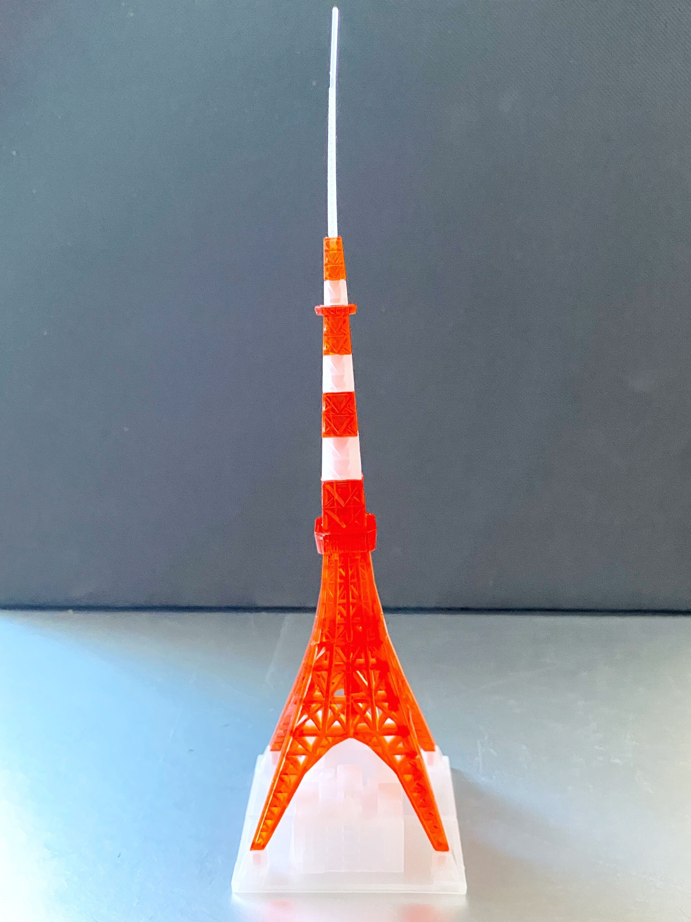 ♪激レア♪新品未開封品☆ご当地タワーデビルマンプレミアムセット　東京タワー編 300円で買える光る東京タワーを組んだ｜nyapoona
