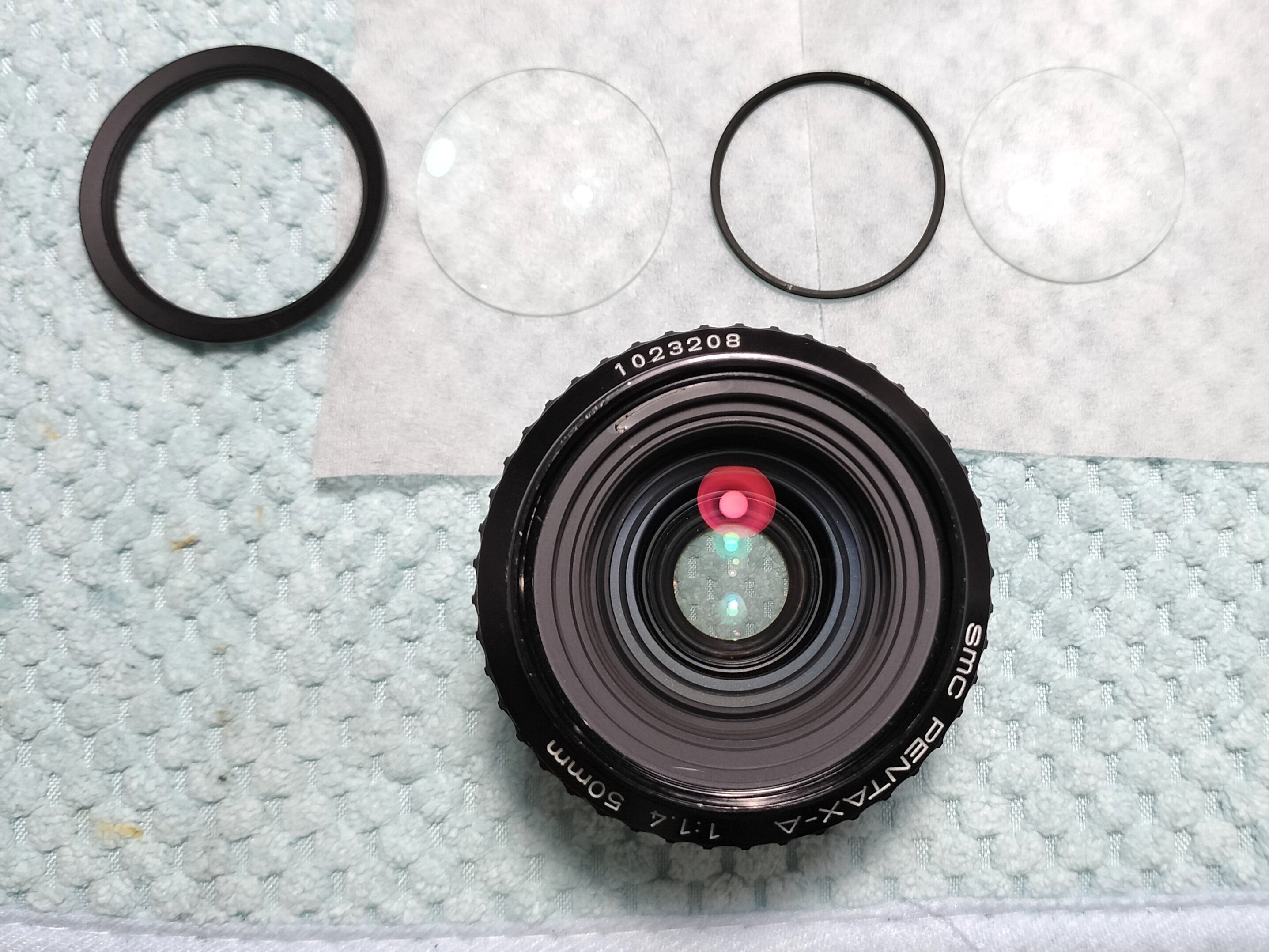 PENTAX SMC PENTAX-A 50mm F/1.4の分解|フィルムカメラ修理の PENTAX SMC PENTAX-A 50mm F/1.4の分解|フィルムカメラ修理の